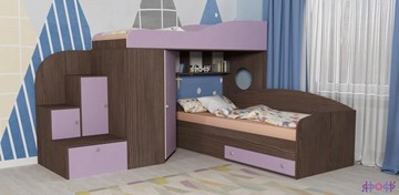 Детская кровать-шкаф Кадет-2, корпус Бодего, фасад Ирис в Орле