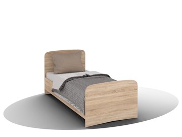 Детская кровать ВЕГА Кровать Кр-08 900 с плоским основанием (Сонома) в Орле