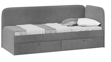 Детская кровать для мальчика Молли тип 1 (90), Микровелюр Scandi Graphite 22 в Орле