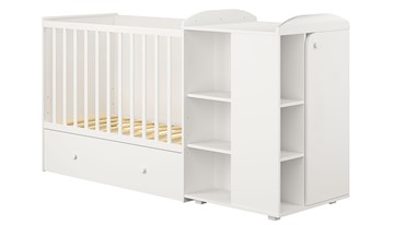 Детская кровать-шкаф с комодом POLINI Kids Ameli 800 Белый, серия AMELI в Орле