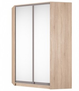 Шкаф угловой Аларти (YA-230х1400(602) (4) Вар. 3; двери D5+D5), с зеркалом в Орле