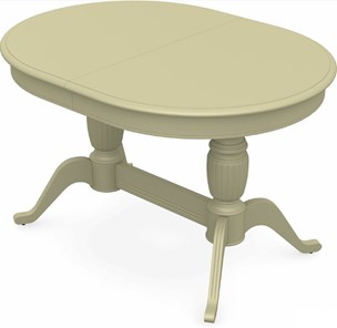 Кухонный стол раскладной Леонардо-2 исп. Овал, тон 10 (Морилка/Эмаль) в Орле
