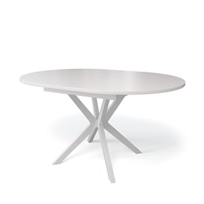 Стеклянный кухонный стол Kenner B1300 (Белый/Стекло белое сатин) в Орле
