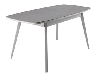 Кухонный раскладной стол Артктур, Керамика, grigio серый, 51 диагональные массив серый в Орле