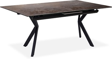 Обеденный раздвижной стол Бордо 3CX 180х95 (Oxide Moro/Графит) в Орле
