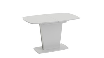 Стол со стеклянной столешницей Честер тип 2, цвет Белый/Стекло белый глянец в Орле