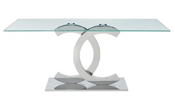 Стеклянный кухонный стол FT-151 (180) прозрачный в Орле