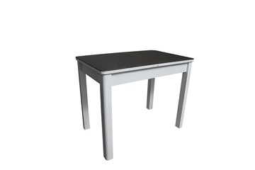 Кухонный стол раздвижной Айсберг-1СТ белое-черное в Орле