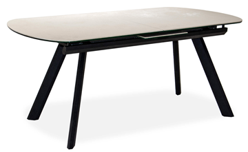 Керамический кухонный стол Шамони 3CQ 180х95 (Oxide Avorio/Графит) в Орле