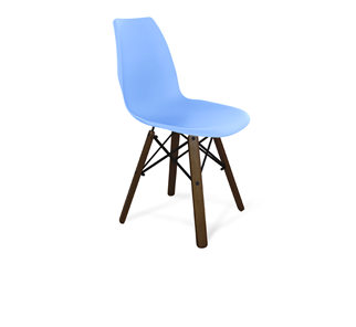 Кухонный стул SHT-ST29/S70 (голубой pan 278/темный орех/черный) в Орле