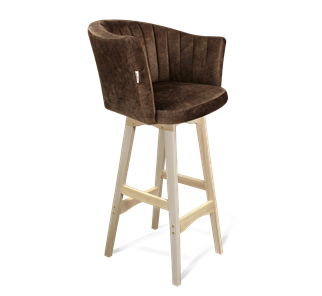 Барный стул SHT-ST42-1 / SHT-S65 (кофейный трюфель/прозрачный лак) в Орле