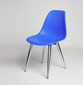 Обеденный стул derstuhl DSL 110 Milan Chrom (Синий) в Орле