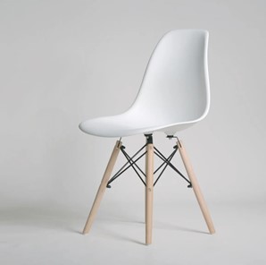 Обеденный стул DSL 110 Wood (белый) в Орле