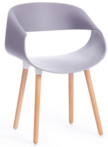Обеденный стул QXX (mod. C1058) 54х56х78 серый 024 /натуральный арт.15194 в Орле