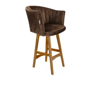 Полубарный стул SHT-ST42-1 / SHT-S65-1 (кофейный трюфель/светлый орех) в Орле