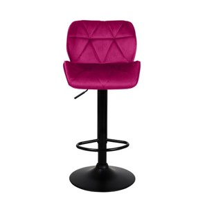 Барный стул Кристалл  WX-2583 белюр бордовый в Орле