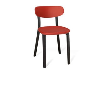 Обеденный стул SHT-ST85-2/SB85-2/S85 (красный/черный) в Орле
