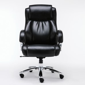 Кресло Brabix Premium Status HD-003 (рециклированная кожа, хром, черное) 531821 в Орле