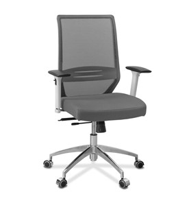Кресло в офис Aero lux, сетка/ткань TW / серая/серая TW в Орле