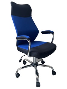 Офисное кресло C168 черный/синий в Орле
