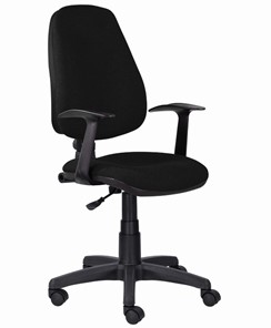 Кресло компьютерное Brabix Comfort MG-321, регулируемая эргономичная спинка, ткань, черное в Орле