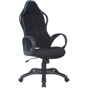 Офисное кресло Brabix Premium Force EX-516 (ткань, черное/вставки синие) 531572 в Орле