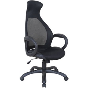 Кресло офисное Brabix Premium Genesis EX-517 (пластик черный, ткань/экокожа/сетка черная)   531574 в Орле