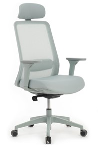 Кресло компьютерное Design WORK W-218C, Голубой в Орле