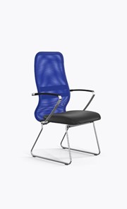 Кресло офисное Ergolife Sit 8 B2-9K - X1+Extra (Синий-Черный) в Орле