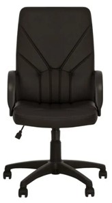 Офисное кресло MANAGER (PL64) экокожа ECO-30, черная в Орле
