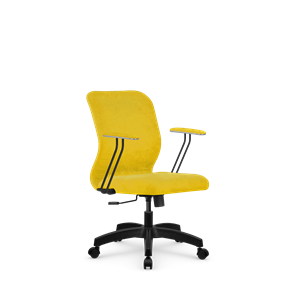 Кресло компьютерное SU-Mr-4/подл.079/осн.001 желтый в Орле