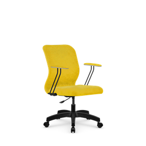 Кресло офисное SU-Mr-4/подл.079/осн.005 желтый в Орле