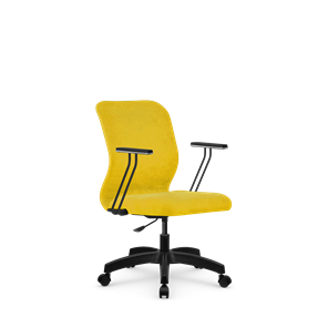 Офисное кресло SU-Mr-4/подл.110/осн.005 желтый в Орле