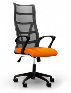 Кресло офисное 5600, оранж/черное в Орле