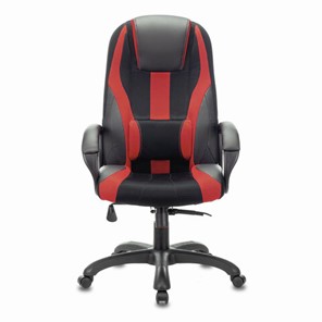 Компьютерное кресло Brabix Premium Rapid GM-102 (экокожа/ткань, черное/красное) 532107 в Орле