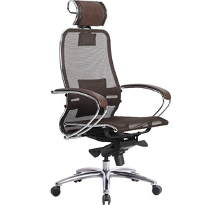 Офисное кресло Samurai S-2.04, темно-коричневый в Орле