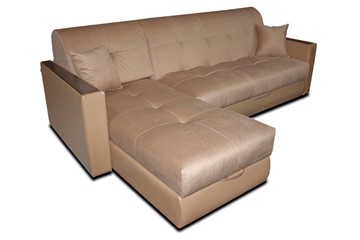 Угловой диван с оттоманкой Аккордеон-1 (сп.м. 1300х2050) в Орле