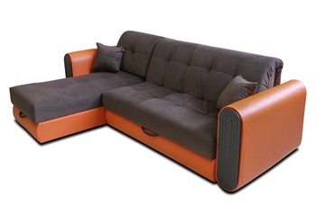 Угловой диван с оттоманкой Аккордеон-8 (сп.м. 130х205) в Орле