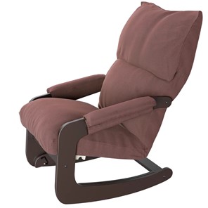 Кресло Трансформер Амадео ВСК №81 (каркас венге, сиденье коричнево-розовое) в Орле