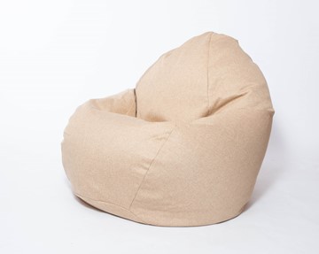 Кресло-мешок Макси, рогожка, 150х100, песочное в Орле