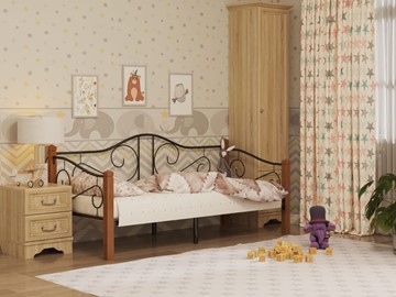 Кровать для детей Гарда 7, 90х200, черная в Орле
