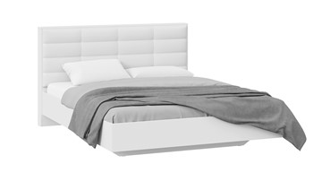 Кровать с мягкой спинкой Агата тип 1 (Белый) в Орле
