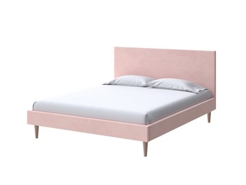 Кровать 2-спальная Claro 160х200, Велюр (Ultra Розовый мусс) в Орле