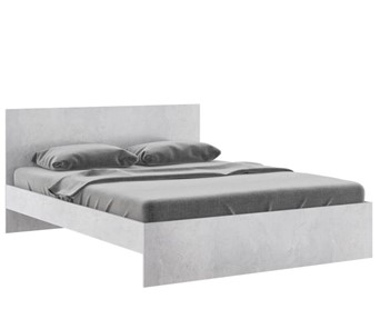 Двуспальная кровать Осло М14 с настилами Лайт (Цемент светлый) в Орле