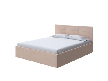 Спальная кровать Vector Plus 160х200, Рогожка (Тетра Имбирь) в Орле