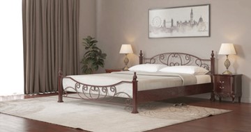 Кровать 2-спальная Барон 160*200 с основанием в Орле