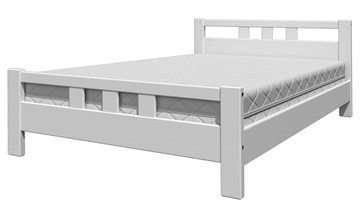 Полуторная кровать Вероника-2 (Белый Античный) 140х200 в Орле