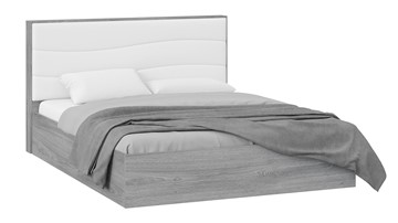 Кровать с механизмом 2-спальная Миранда тип 1 (Дуб Гамильтон/Белый глянец) в Орле