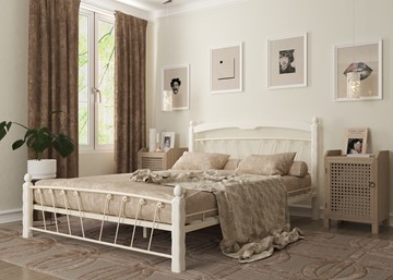 Кровать 1.5-спальная Муза 1, 1400, белый в Орле
