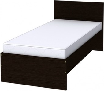 Кровать 1-спальная K09 с основанием, цвет Венге в Орле